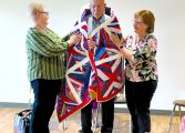 Honoring a hero with a Quilt of Valor